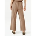 thumbnail image 3 of Scoop Women's and Women's Plus Ultimate Scubaknit Cropped Sweatpants, Sizes XS-4X, 3 of 5