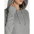 thumbnail image 4 of Athletic Works Women's and Women's Plus ButterCore Zip-Up Hoodie, Sizes XS-4X, 4 of 5