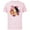 Soft Pink, variant on Disney Princess Pocahontas in the Flowers - Short Sleeve Cotton T-Shirt for Adults - Customized-Yellow