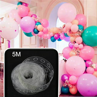 Party Store - Specially for Balloon Arch Decotaions🌈 100 Dots Transparent Balloon  Glue packet. Main usage is stick to : other balloons , foil balloons , wall  , glass etc In stock