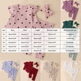 thumbnail image 3 of UAYOTSE Baby Girls Fall Clothing 3 6 9 12 18 Months Heart Print Ruffle Bodysuit and Matching Pants Outfit, 3 of 7