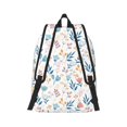 thumbnail image 2 of Naloa Tulips Flowers Canvas Backpack for Men Women Rucksack Casual Travel Daypack College Tote Satchel Bookbag for Teens-Medium, 2 of 7