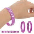 thumbnail image 4 of Graduation Party Favors Purple Silicone 20Pcs 7.94X0.47X0.08In, 4 of 4