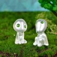 thumbnail image 4 of 10 unids/set muñecos elfos de árbol luminoso, estatua de Gnomo de jardín de resina, accesorios para muñecas de jardín con micropaisaje (10 unids/set), 4 of 5