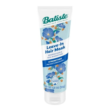 Batiste Strengthen Leave In Hair Mask, Hair Treatment to Strengthen and Prevent Hair Breakage, Hair Care for Women, 4.3 OZ Bottle