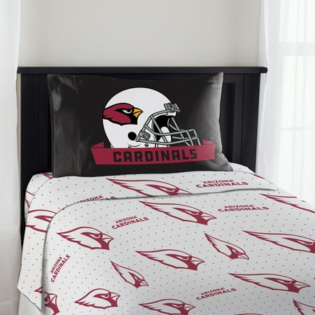 - NFL Arizona Cardinals Monument Twin Sheet Set, 1 Each