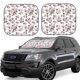 thumbnail image 1 of Balery Rose Flowers Parasol para parabrisas de coche de 2 piezas | Parasol plegable para parabrisas delantero de coche para la mayoría de sedanes-Large, 1 of 6