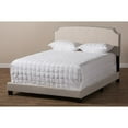 thumbnail image 7 of Baxton Studio Odette Modern and Contemporary Light Beige Fabric Upholstered King Size Bed, 7 of 7