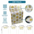 thumbnail image 6 of Yellow Orange Moroccan Table Runner 72 Inches, Vintage Boho Geometric Pattern Gray Bed Runner Dresser Scarves Tabletop for Indoor Outdoor Parties/Ceremony/Banquet, 14" x 72", 6 of 8