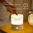 thumbnail image 2 of Lámpara de mesa pequeña, luz nocturna regulable portátil con temporizador para niños, luz LED cálida de 3000k, 2 of 5