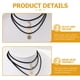 thumbnail image 5 of 3pcs Chokers cortos Mujeres Estrellas Sol Chokers Neck Moon Collar Collar, 5 of 7