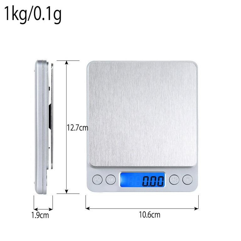 Weigh Digital Coffee Scale Electronic Cooking Scale with Timer 5000g/01g  for Home Kitchen Scales - AliExpress