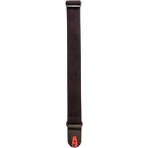 D'Addario PadLock Guitar Strap Black 2 in.