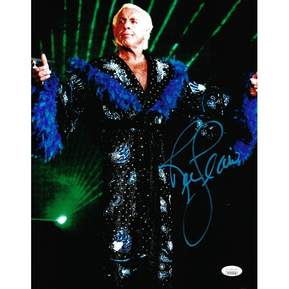 Ric Flair Autographed 11x14 Photo JSA 203586