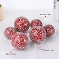 thumbnail image 5 of Uxcell 3-Pack Decorative Ball for Bowls, 2.4 Inch Mosaic Glass Balls Decorative Glass Orbs for Home Decor/Dining Tables [Red], 5 of 7