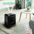 thumbnail image 3 of 4.5L 2-in-1 Cool & Warm Mist Ultrasonic Humidifier with Remote Control for Home Office, 3 of 6