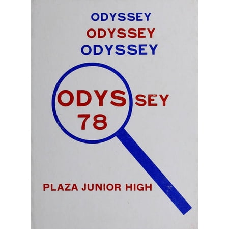(Custom Reprint) Yearbook: 1978 Plaza Middle School - Odyssey Yearbook (Virginia Beach, VA)