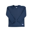 thumbnail image 1 of Rash Guard Rugged Butts, manga larga, azul marino, para niños de 6 a 12 años, 1 of 10