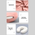thumbnail image 4 of LSLJS Solid Color U Shaped Neck Brace Car Office Nap Airplane Neck Brace Slow Memory Cotton With Core Can Be Disassembled and Washed, Home Accessories, 4 of 6