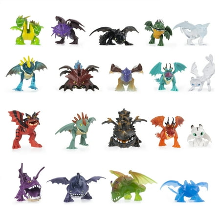 DreamWorks Dragons Legends Evolved Mystery Dragon Mini Collectible Action Figure (5.7 )