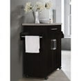 thumbnail image 5 of Pemberly Row Kitchen Island with Spice Rack in Chocolate Gray, 5 of 8