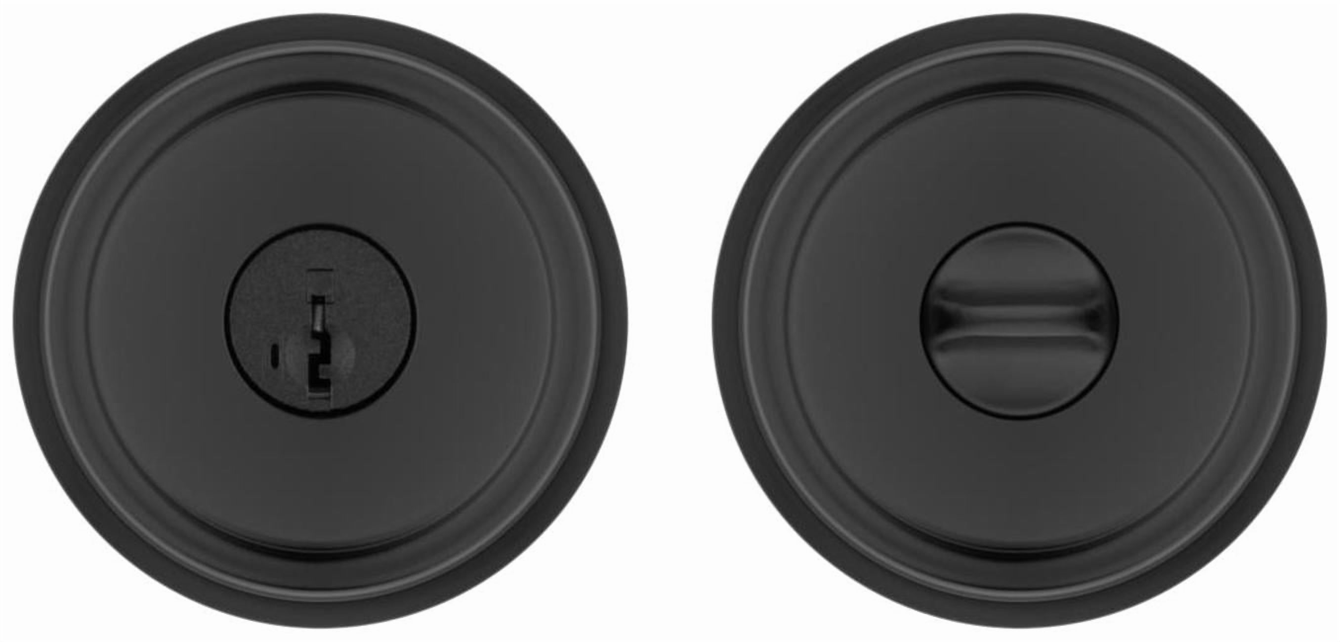 Kwikset 740SOK-4S Sora Single Cylinder Keyed Entry Door Knob Set - Brass