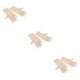thumbnail image 1 of Qarigey Guantes elásticos para niña con pedrería para competición de patinaje artístico sobre hielo L Type1, 1 of 1