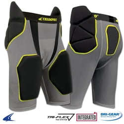 Lists @ $50 White NEW Schutt Protech Tri All-In-One Adult Football Girdle