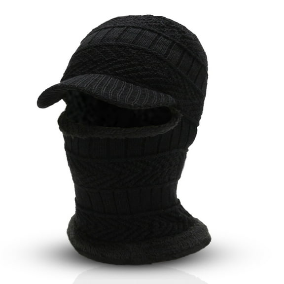 Mens Winter Hat Neck Warmer Winter Running Gear for Men Balaclava Beanie Hat Ski Mask Cycling Universal Size
