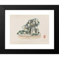 thumbnail image 2 of Anonymous 24x19 Black Modern Framed Museum Art Print Titled - Bonsai Kabenzu, Pl.08 (1868-1912), 2 of 5