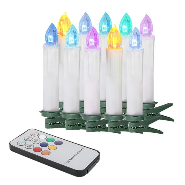 Luz De Vela Cónica Luz De Vela Cónica Electrónica De Boda Cilíndrica Luz De Vela Cónica Electrónica De Llama Simulada Con Interruptor De Presión De Luz Colorida Para Festival De Bodas matsuzay HA013772-00