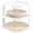 White, variant on Plate Organizer for Cabinet - 3 Tier Bamboo Corner Cabinet Organizer Shelf for Plates Bowls Mugs Cups, Kitchen Cabinet Organizer, Cabinet Shelf Organizer, Countertop Rack, 10 x 10 x 9.5 Inch