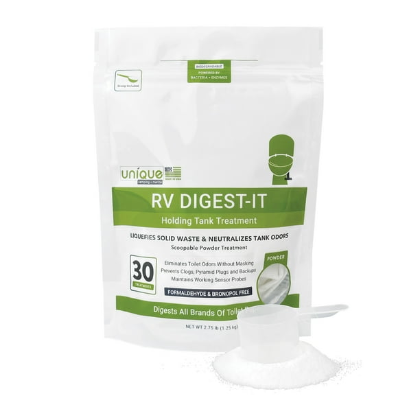 Unique RV DigestIt Holding Tank Treatment (30 Powder Treatments)