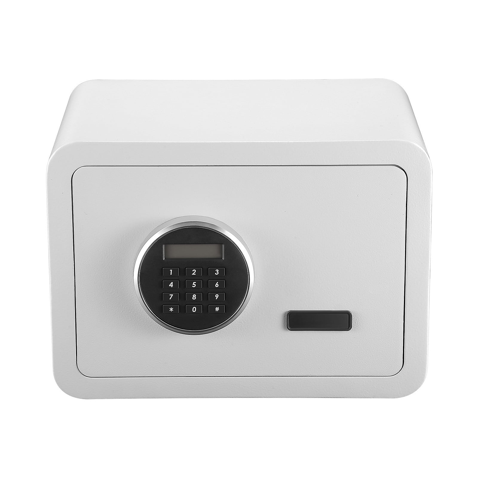 SRWTRCHRY 0.7 Cu. ft. Safe Box, Keys & Digital Keypad Lock, Home Safe for Money, Wall Mountable, Black A9045