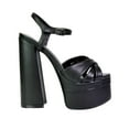 thumbnail image 3 of XY London Womens Anya Chunky Strappy High Block Heel High Heels, 3 of 4