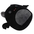 thumbnail image 4 of Murciélago gordo de peluche, lindo y suave juguete de peluche, regalo de cumpleaños para niños, accesorio de fotografía negro, 4 of 14