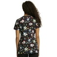 thumbnail image 3 of Dickies EDS Women Scrubs Top V-Neck Print DK717, 3 of 7