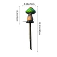 thumbnail image 3 of YiJuHui Solar Powered LED Mushroom Lights Outdoor, Waterproof Garden Stake Lights with Auto On/Off, Resin Fairy Lawn Decor for Pathway Patio Yard Landscape Lighting, 3 of 6