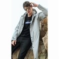 thumbnail image 1 of Long Waterproof PU Rain Poncho Unisex Adult Double Layer Outdoor Single Person, 1 of 6