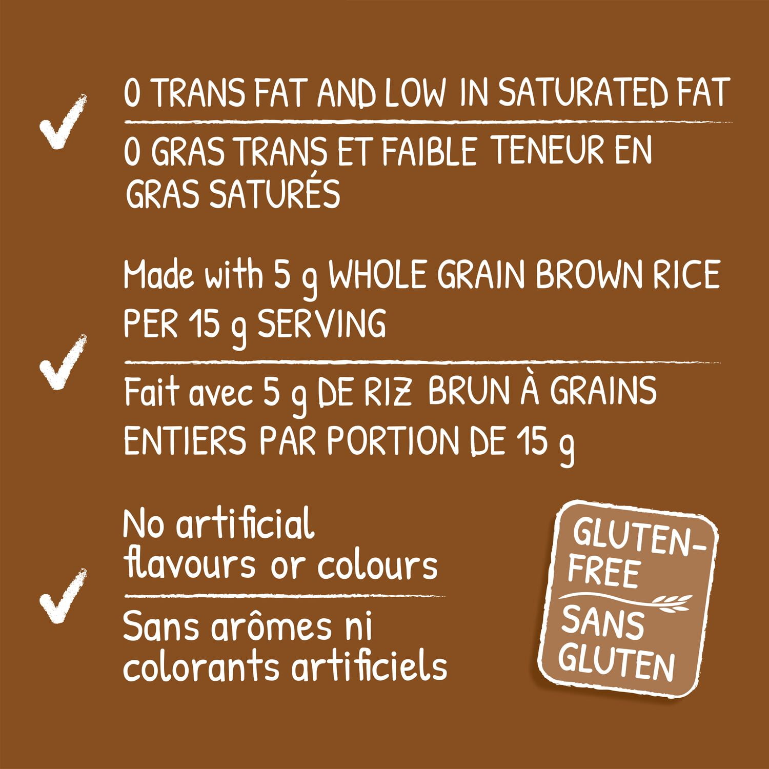 Quaker Crispy Minis galettes de riz brun Chocolat