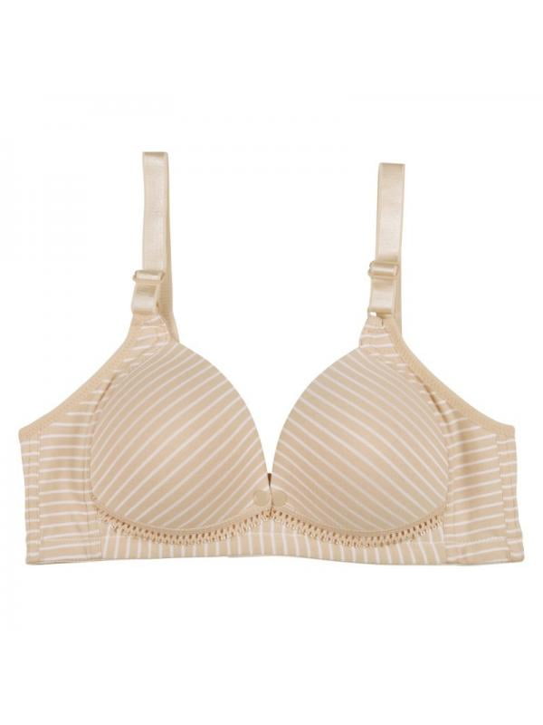 EFINNY Women Pregnant Nursing Breastfeeding Bra Front Buckles