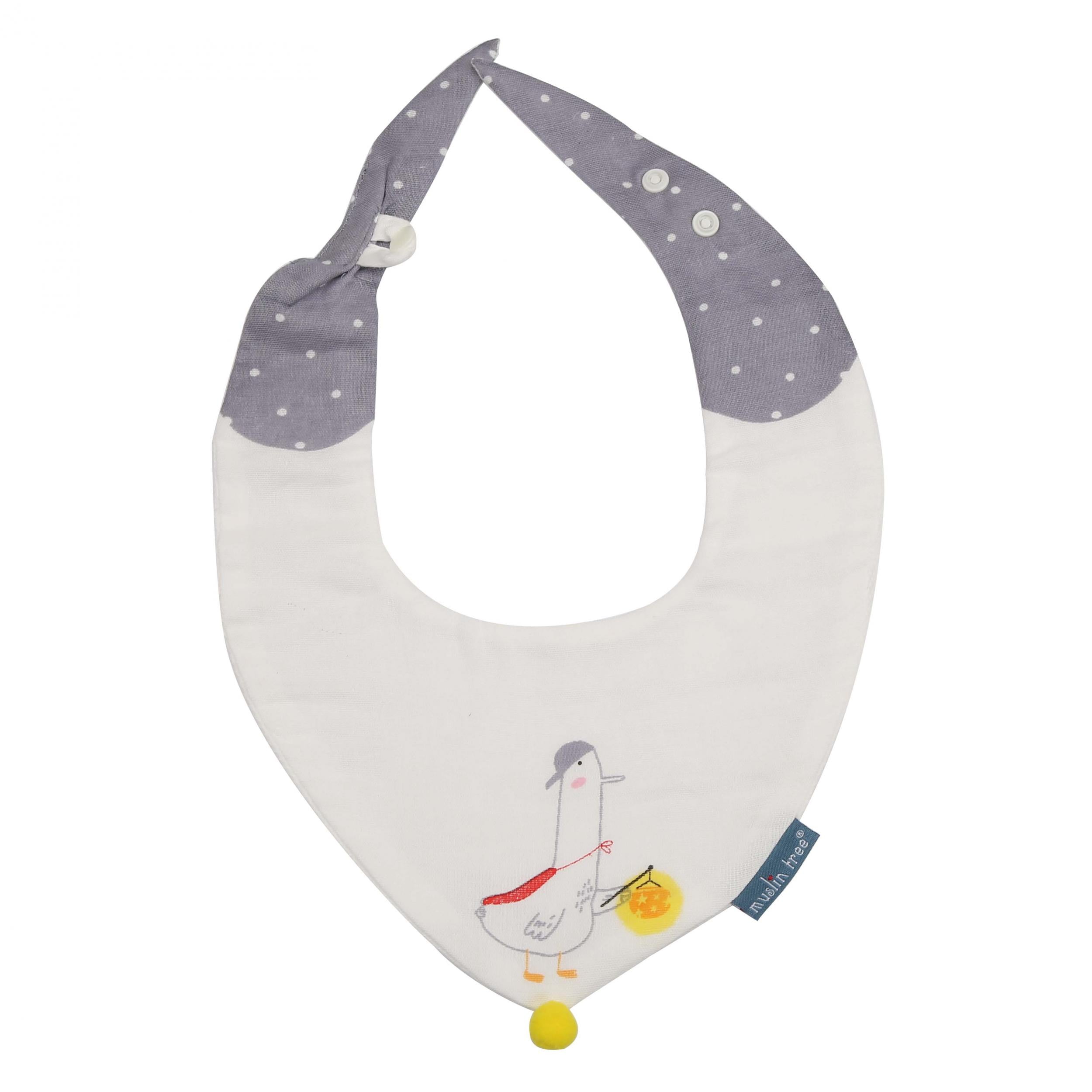 Tebru Triangle Comfortable Cotton Newborn Baby Bib Little Girls Boys