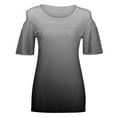 thumbnail image 3 of DailyTrove Women's Polka Dot Cold-Shoulder Sleeveless Tank - Casual Fitted Top, Chic for Beach & Streetwear, 3 of 4