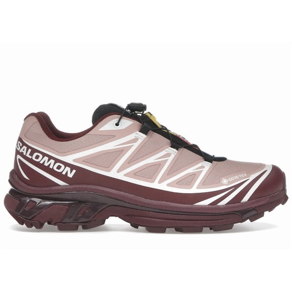 Salomon Men's XT-6 Gore-Tex Mahogany Rose Tawny Port Hiking Shoes, from StockX