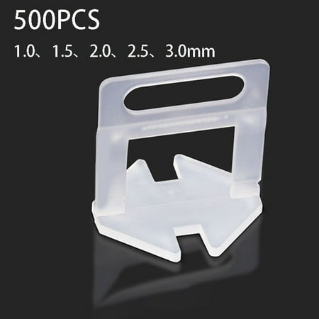 

High quality 500PCS PE tile leveling system use forTile leveling system for tile laying 1\\1.5\\2\\2.5.3mm construction tools