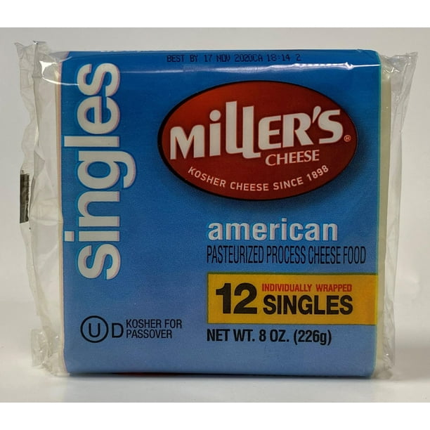 Miller's american Pasteurized Process Cheese, American cheese Walmart.ca