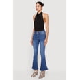 thumbnail image 3 of Women's Mid Rise Stretchy Carpenter Flare Leg Jeans, 3 of 5
