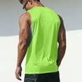 thumbnail image 3 of Workout Sleeveless Shirts for Men's Summer Quick Dry Muscle Swim Shirt Baggy Gym Fitness Running Beach Tank Tops, 3 of 7