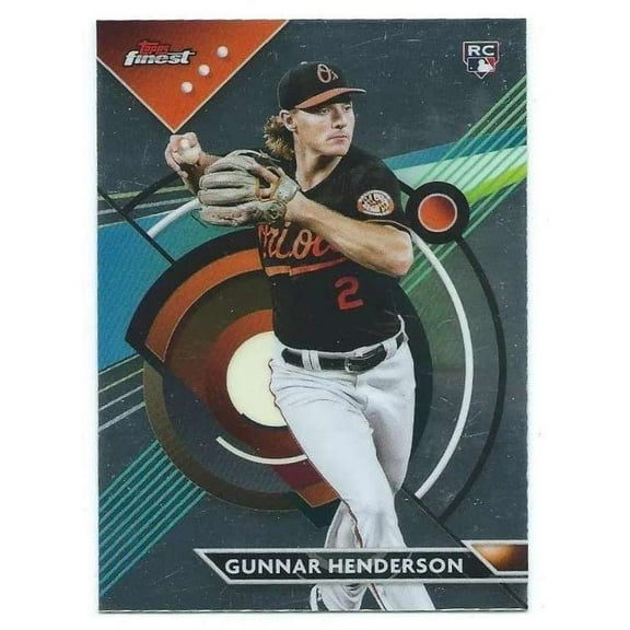 MLB 2023 Topps Finest Baseball     Gunnar Henderson #100 (Rookie)