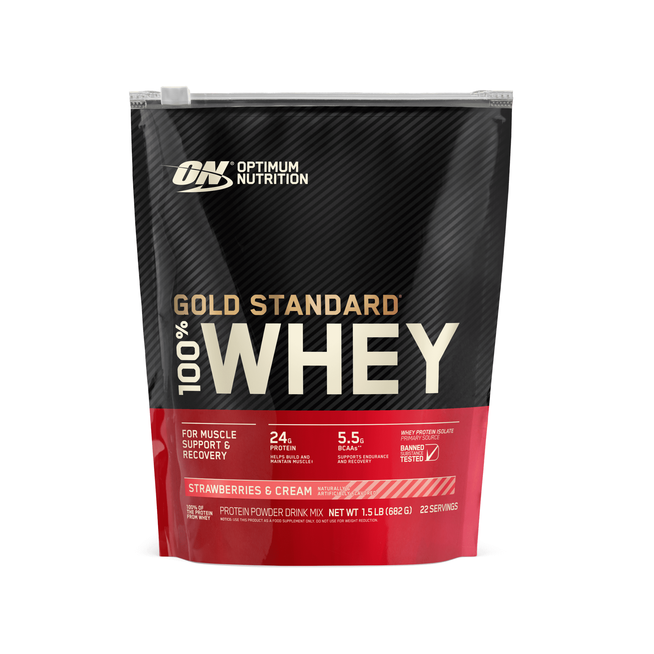 Double Rich Chocolate 5lb NEW ON Gold Standard100% Whey Protein Powder 